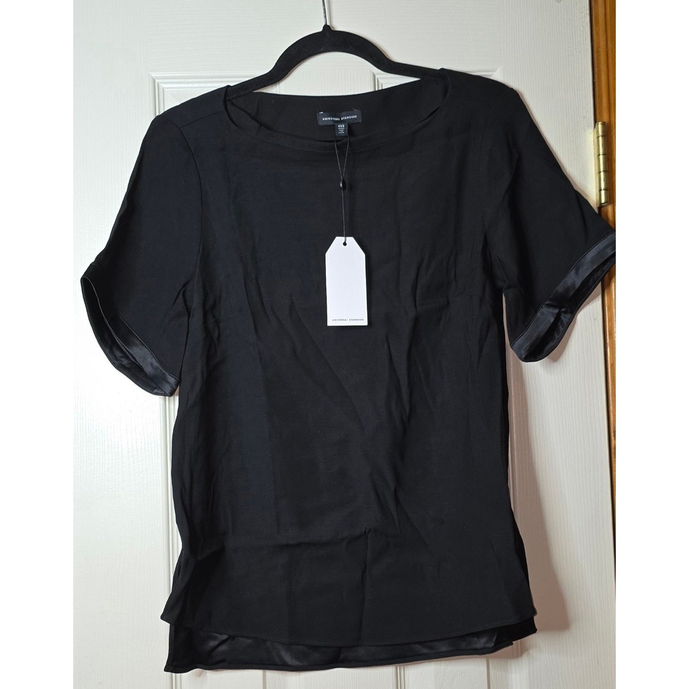 Women's XS/S Blouse Business Work Office Wear Glam Chic Party